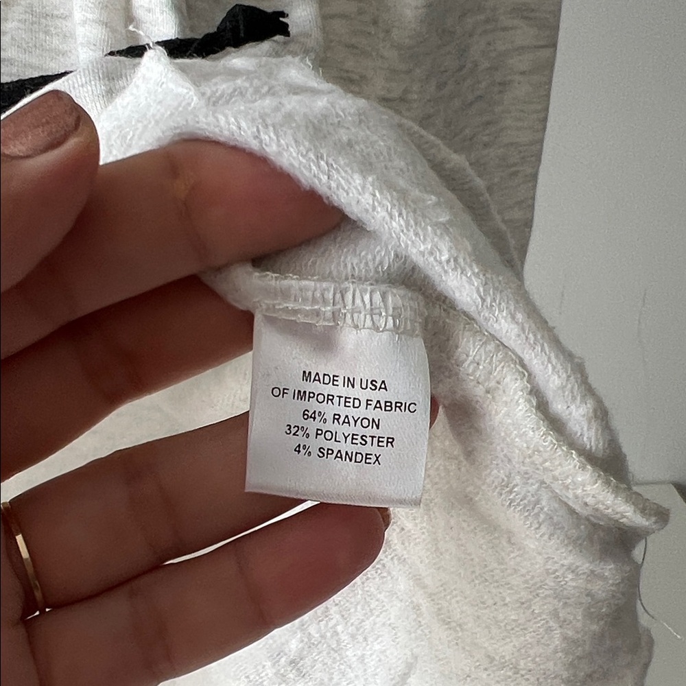 DREW Light Gray Hoodie with Black Drawstrings - Picture 5 of 5